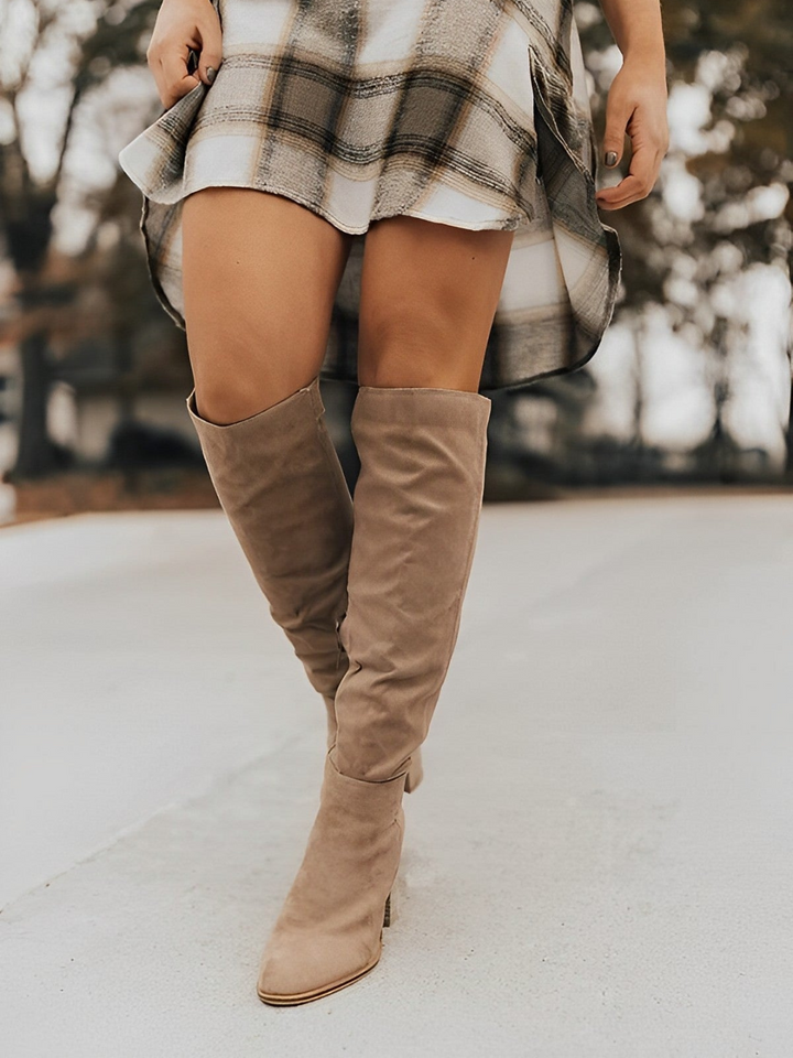 Vievala | Bottes hautes élégantes à talons pour femmes