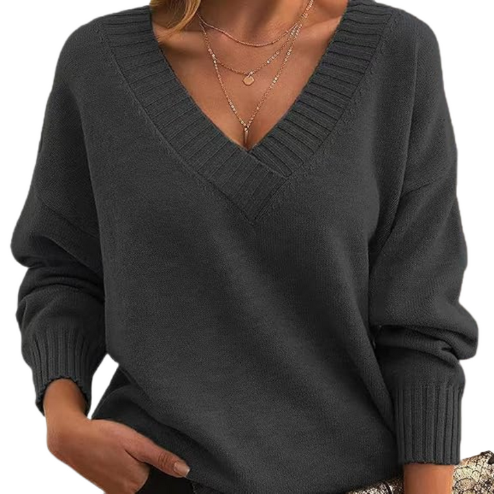 Liira | Pull en cachemire col en V pour femmes