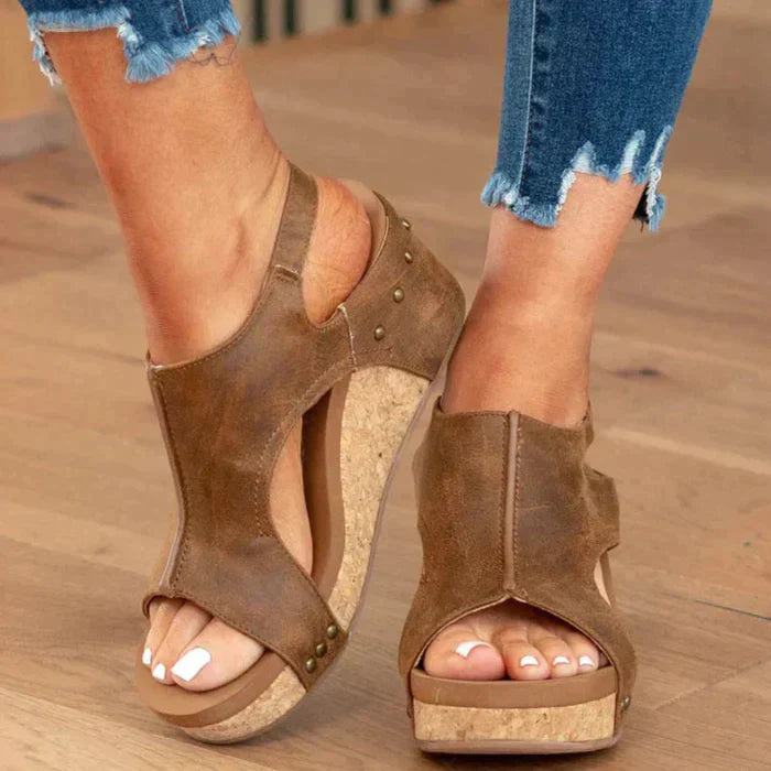 Eliara | Talons compensés élégants et confortables