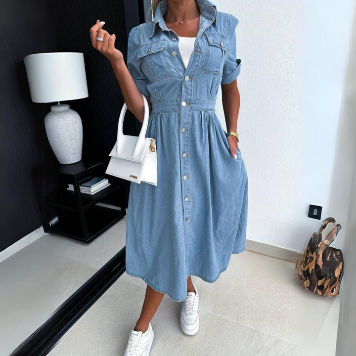 Aunara | Robe en denim pour femmes