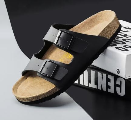 Neosian | Sandales d'été orthopédiques en cuir pour hommes