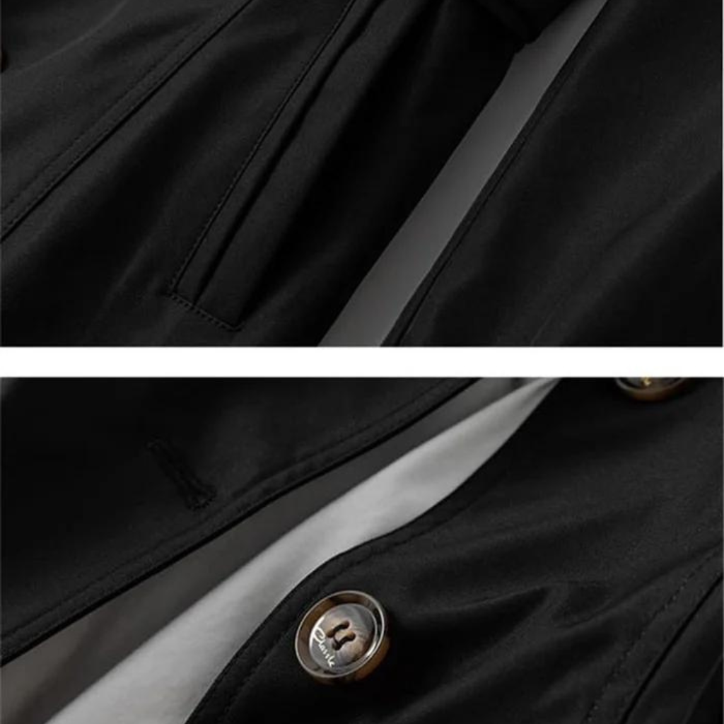 Aosiama | Trench Coat Élégant Long Pour Femmes