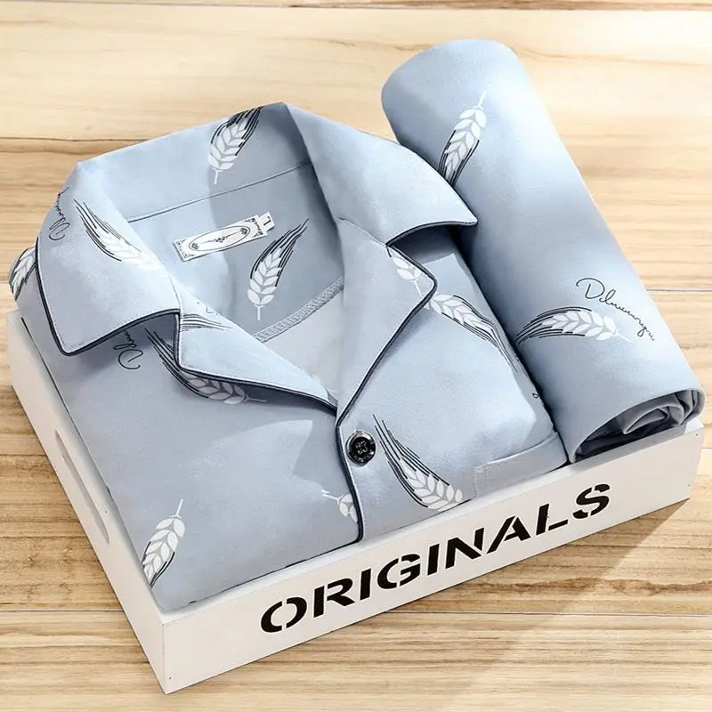 Neorar | Pyjama rayé élégant et confortable pour hommes