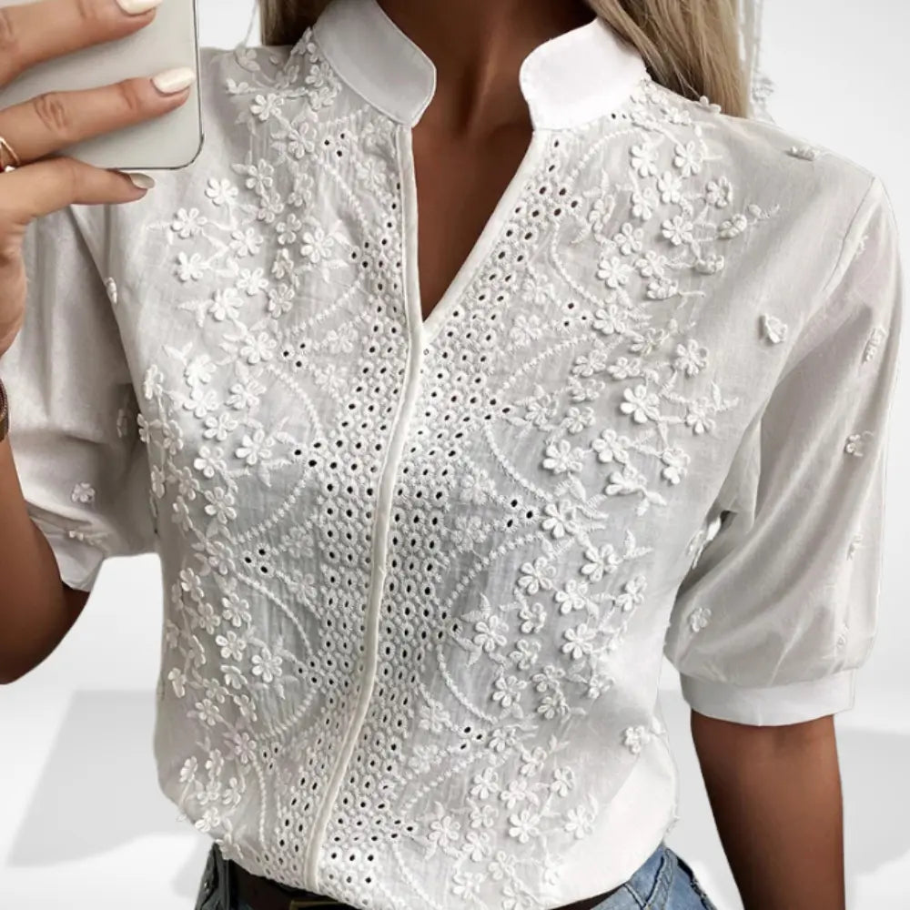 Soellela à broderies florales délicates pour Femmes – Merle