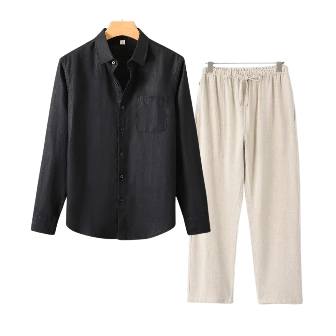 Saunan | Chemise Décontractée Été Homme