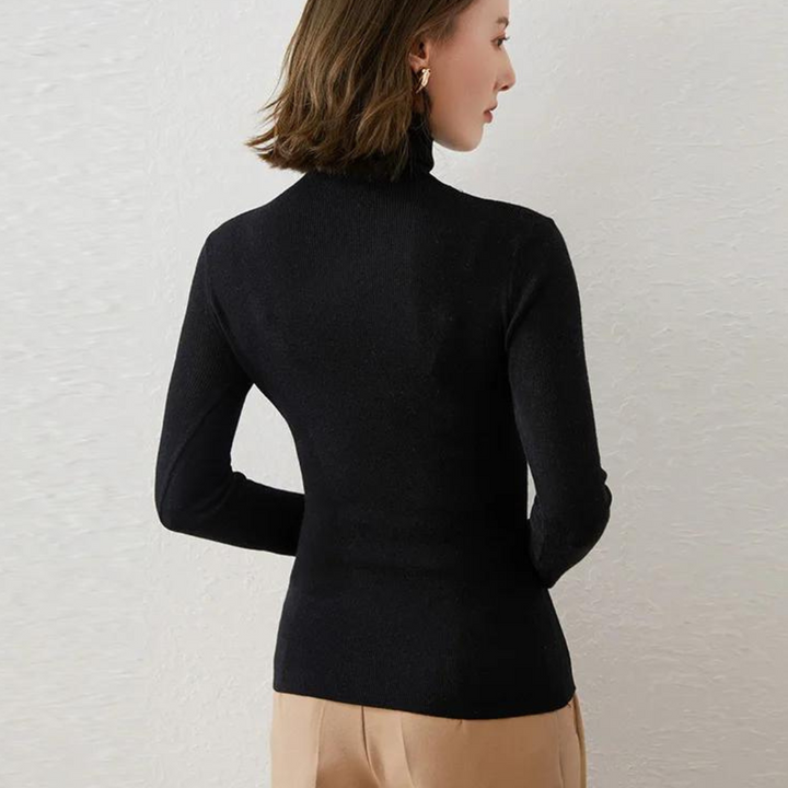 Muenasa | Pull Gola Haute Élégant Pour Femmes