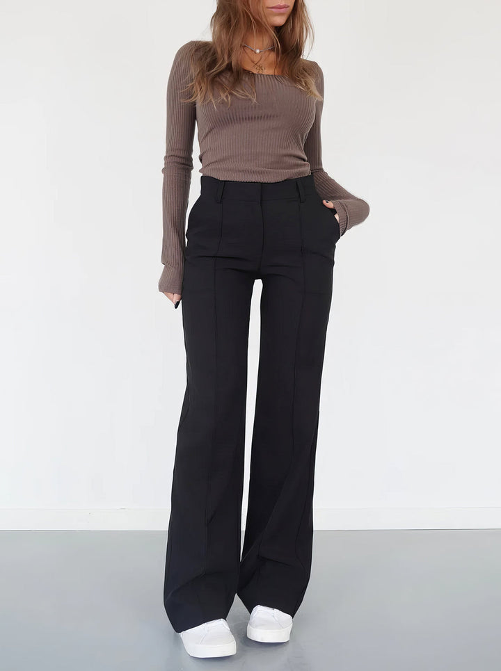 Riaynera | Pantalon business casual simple pour femmes