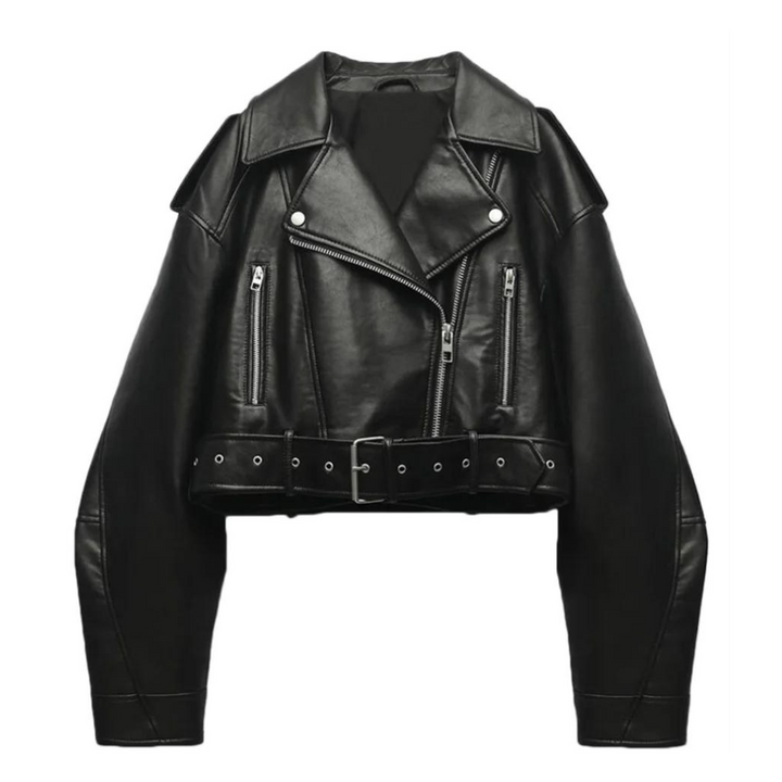 Naevasa | Veste Slim En Cuir Pour Femmes