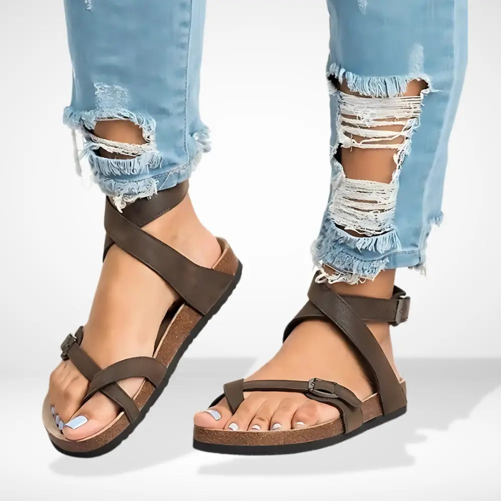 Rairara croisées à boucle réglable pour Femme – Krieste