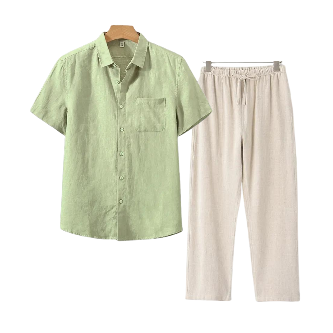 Luoraex | Chemise Et Pantalon Décontractés