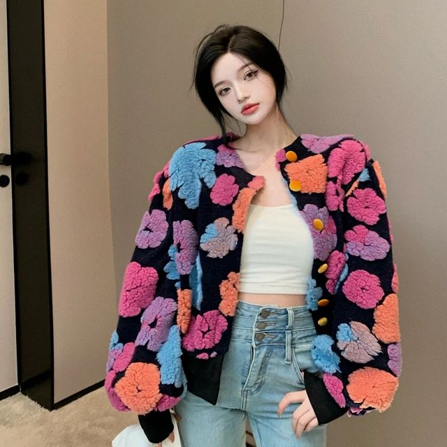 Leayama | Gilet brodé fleuri pour femmes
