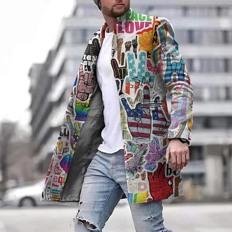 Riayar | Manteau d'hiver chaud pour hommes
