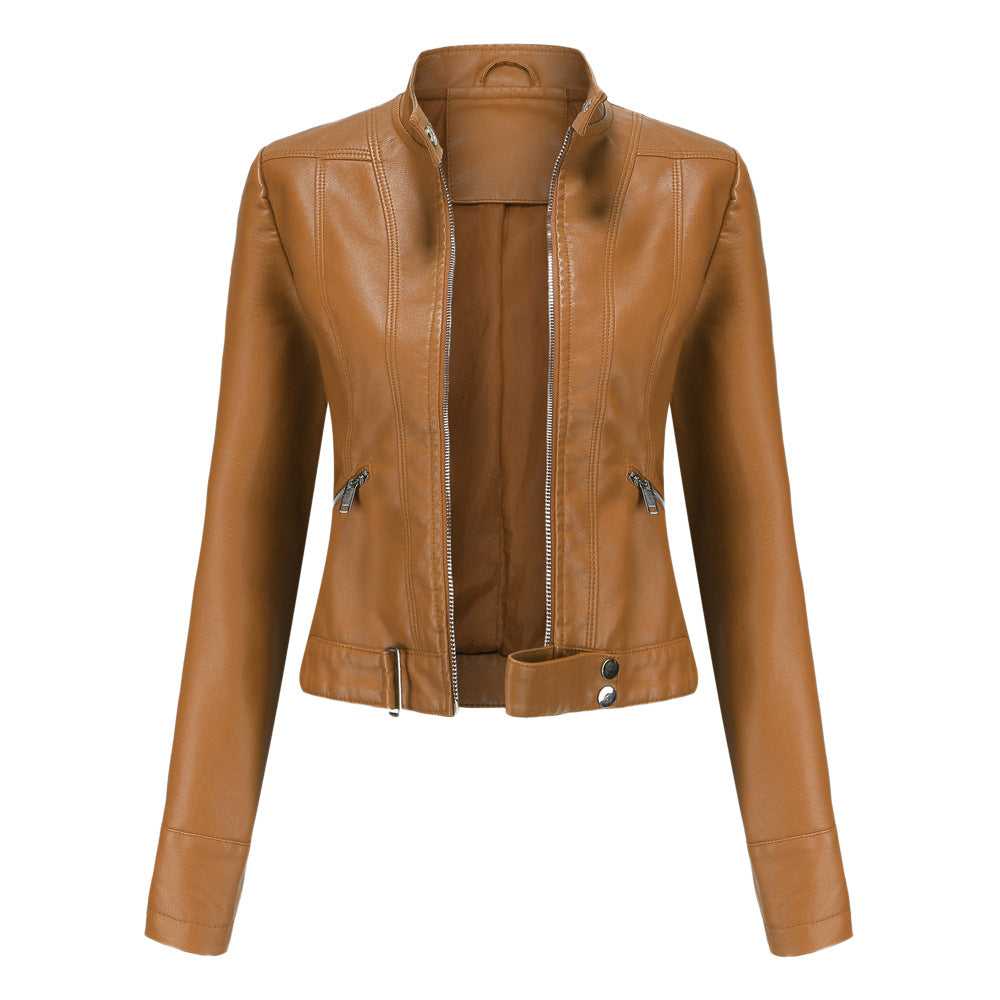 Raosia | Veste en cuir chic pour femmes
