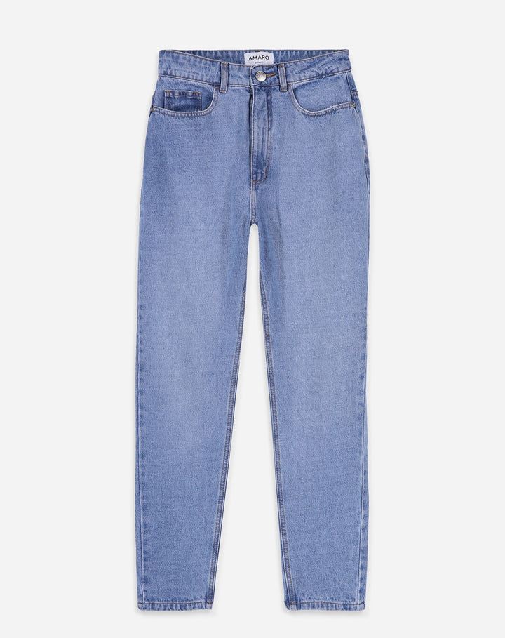 Leliama | Jean Mom Taille Haute pour Femmes