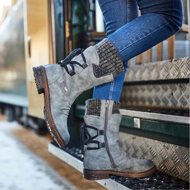 Reaynema | Bottines élégantes en daim pour femmes
