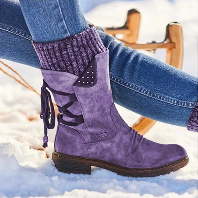 Reaynema | Bottines élégantes en daim pour femmes