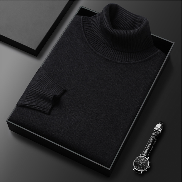 Liellexa | Pull Col Roulé Confortable pour Femmes