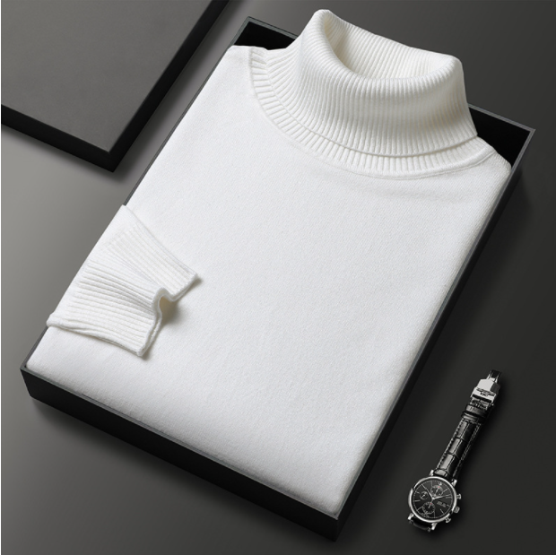 Liellexa | Pull Col Roulé Confortable pour Femmes