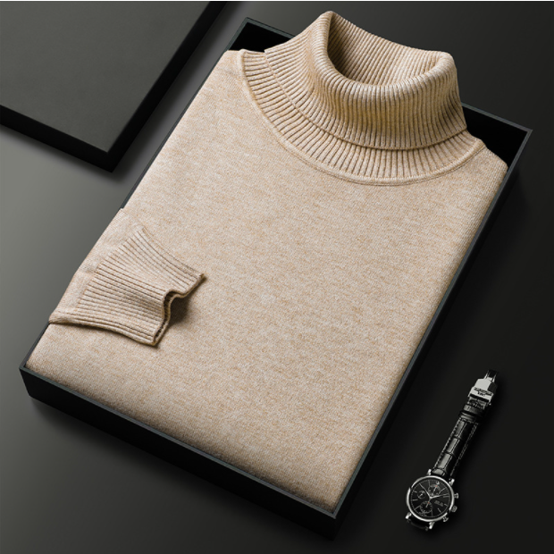 Liellexa | Pull Col Roulé Confortable pour Femmes