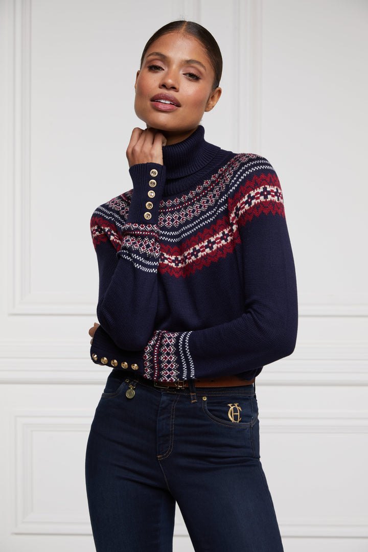 Rionnama | Pull col roulé doux pour femmes
