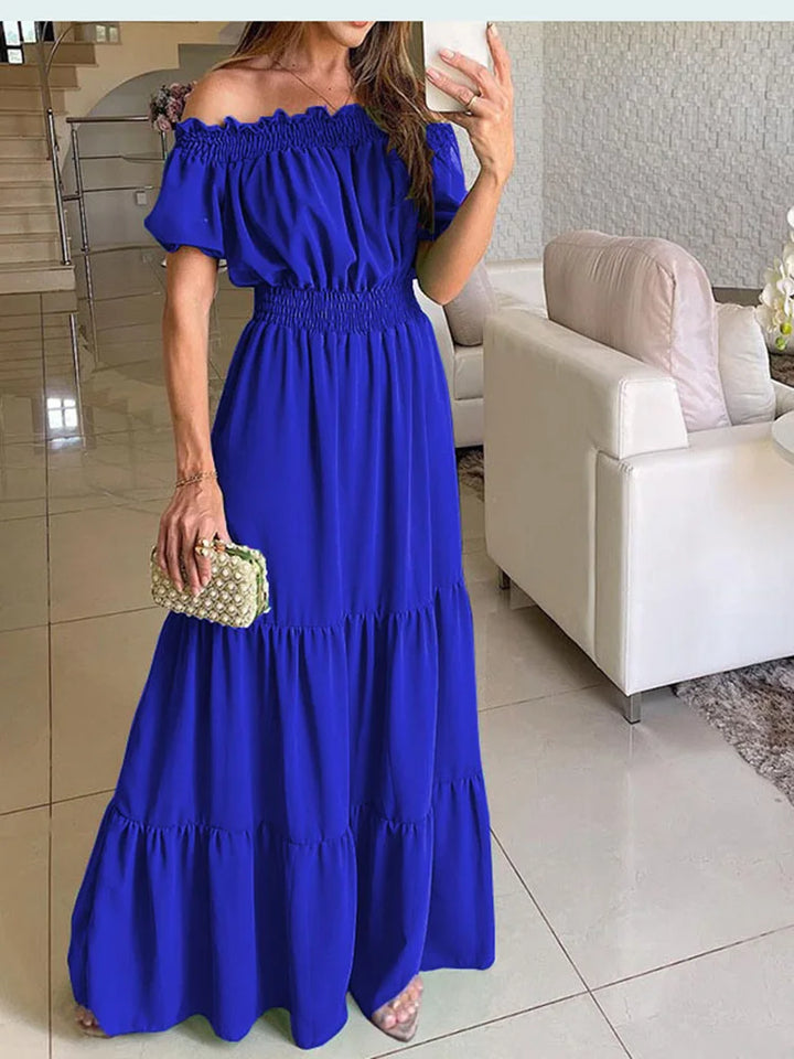 Veosiala | Robe femme Fashionable Off Neck