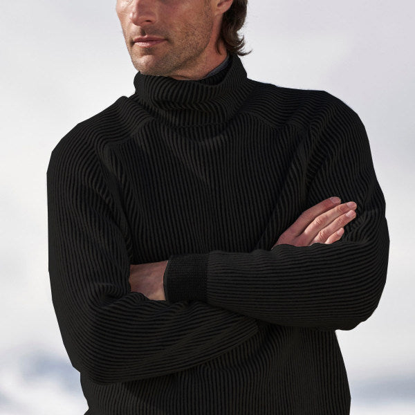 Luosias | Pull chaud avec col pour hommes