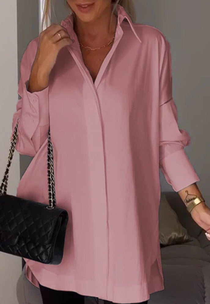 Naoraexa | Blouse partagée décontractée