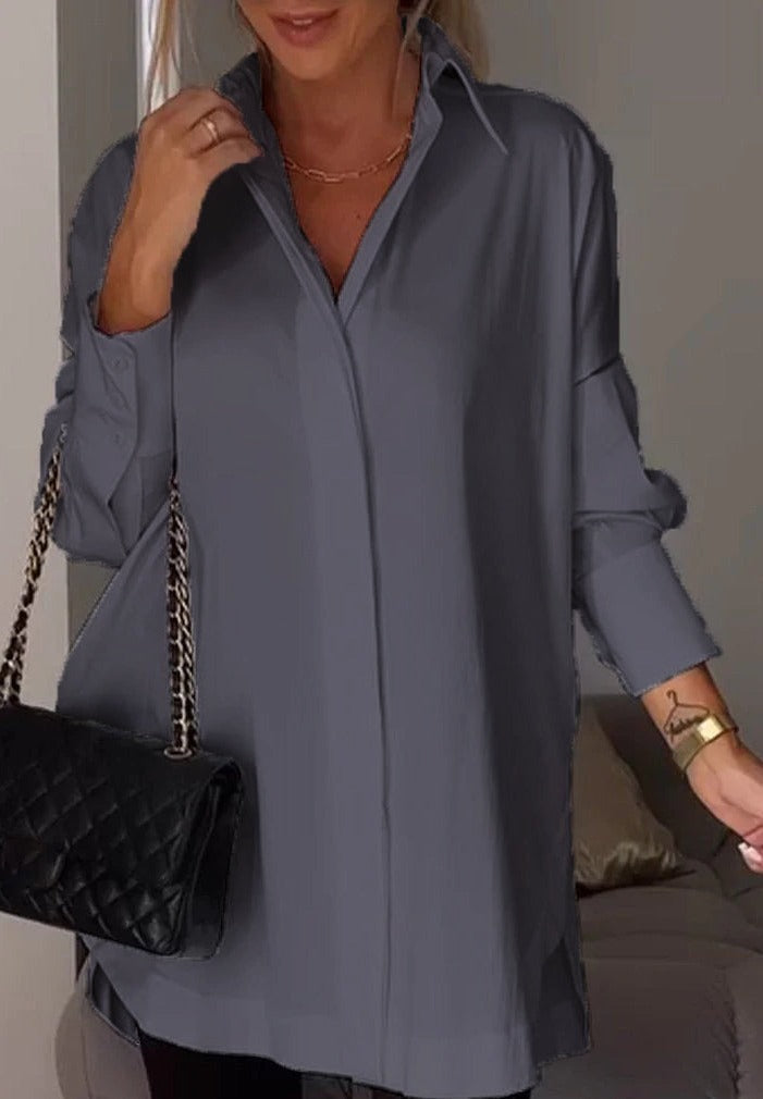 Naoraexa | Blouse partagée décontractée