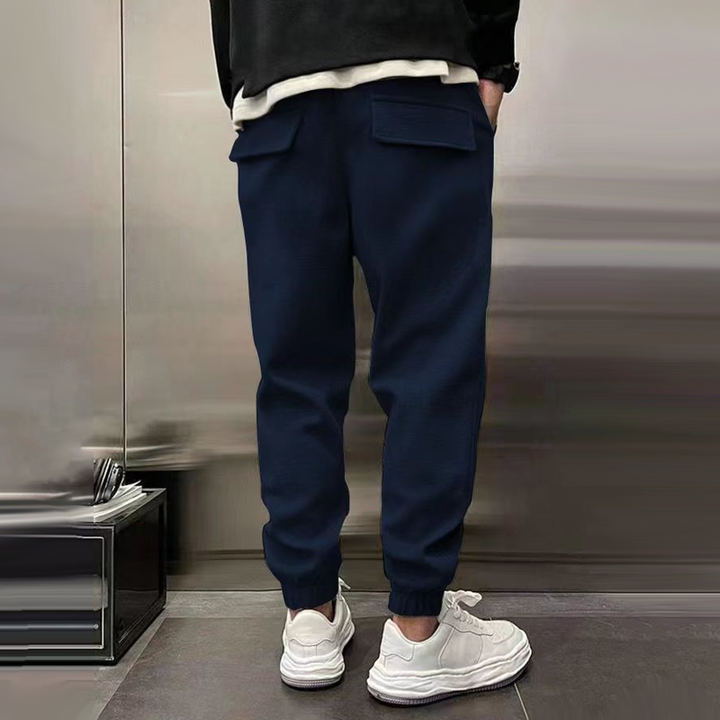 Naarras | Pantalon décontracté en polyester pour hommes