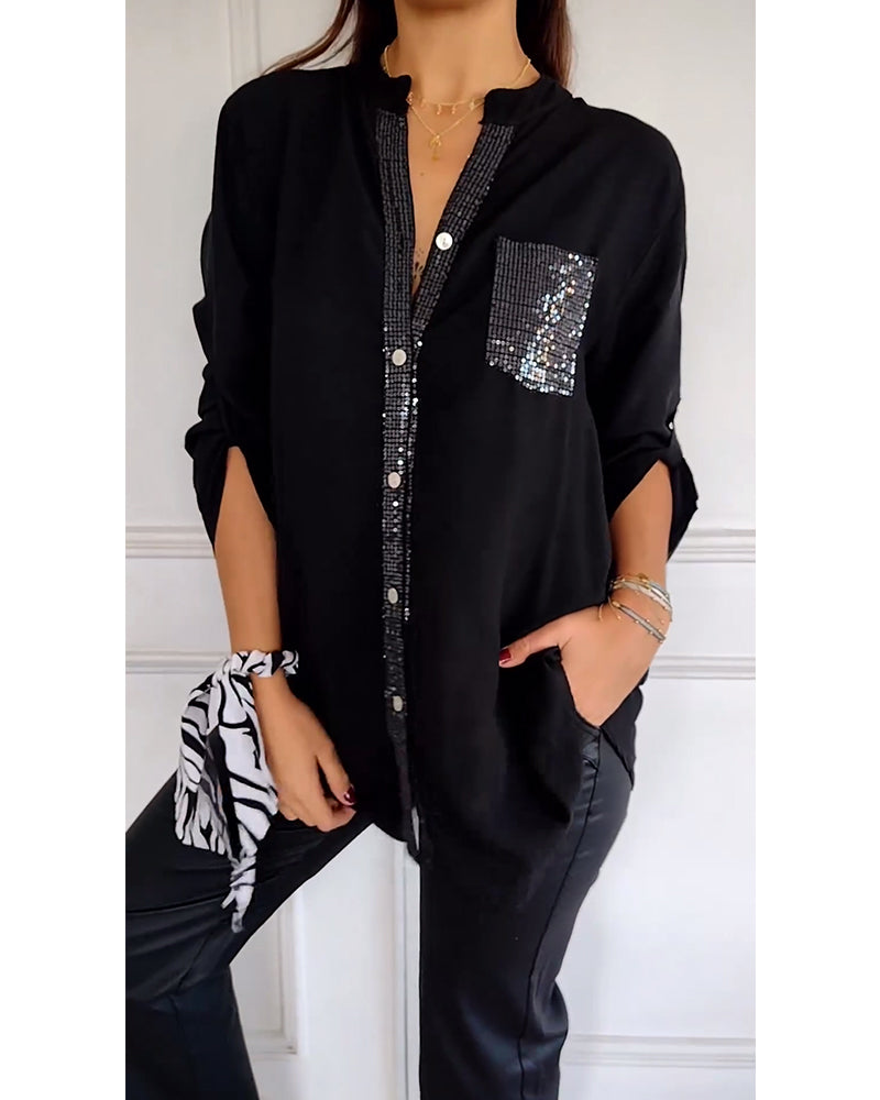 Viellea | Chemise Décontractée Manches Longues pour Femmes