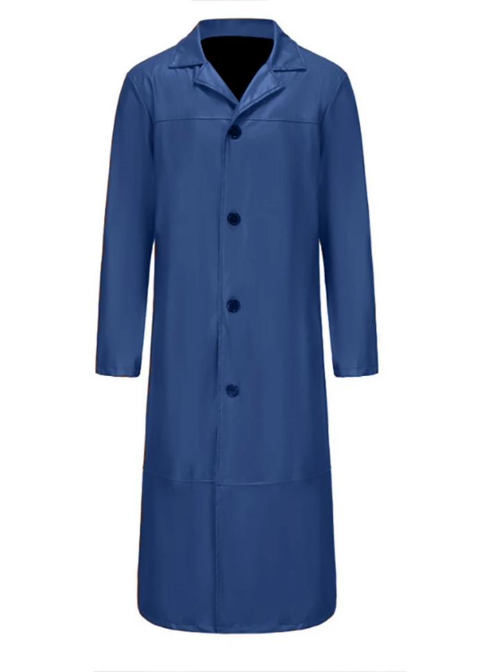Noinan | Manteau long en cuir homme