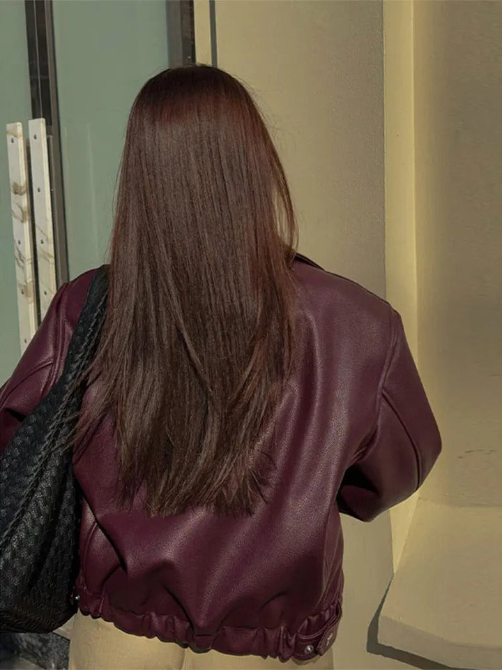 Vielleasa | Veste en cuir vegan pour femme