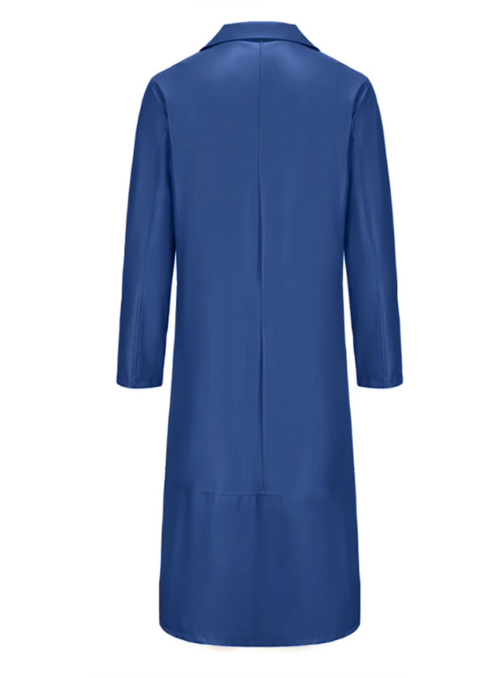 Noinan | Manteau long en cuir homme