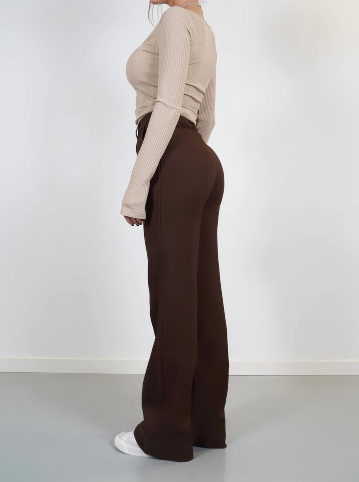 Riaynera | Pantalon business casual simple pour femmes