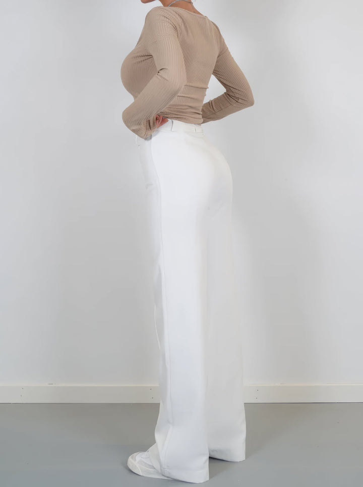 Riaynera | Pantalon business casual simple pour femmes