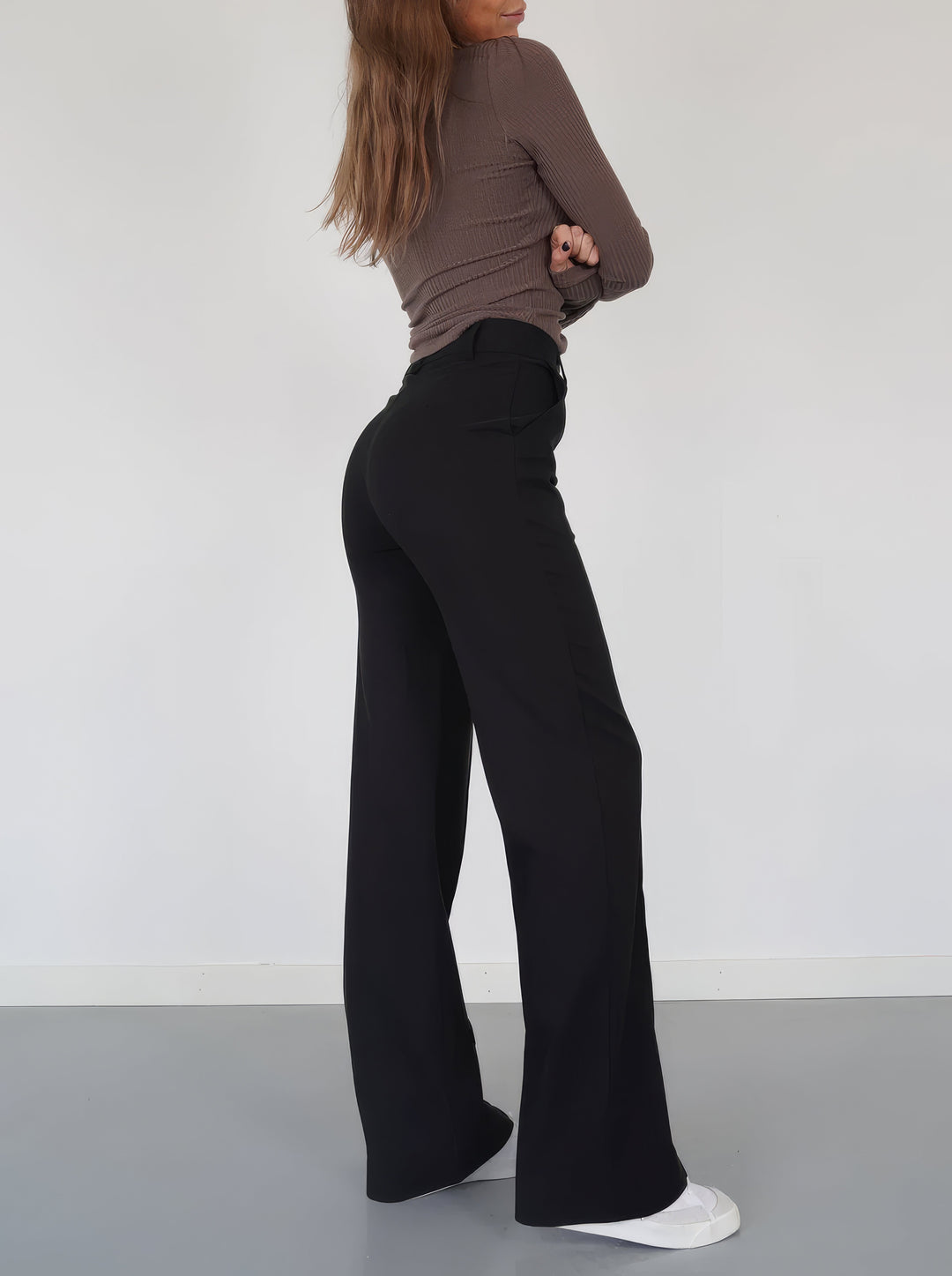 Riaynera | Pantalon business casual simple pour femmes
