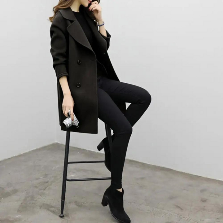 Luinara | Manteau Slim En Laine Pour Femmes