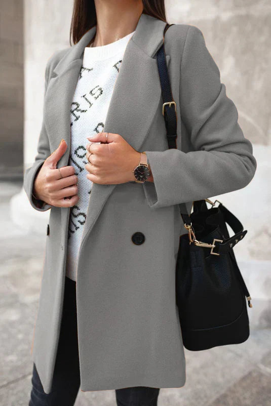Moonna | Manteau Laine Élégant pour Femmes