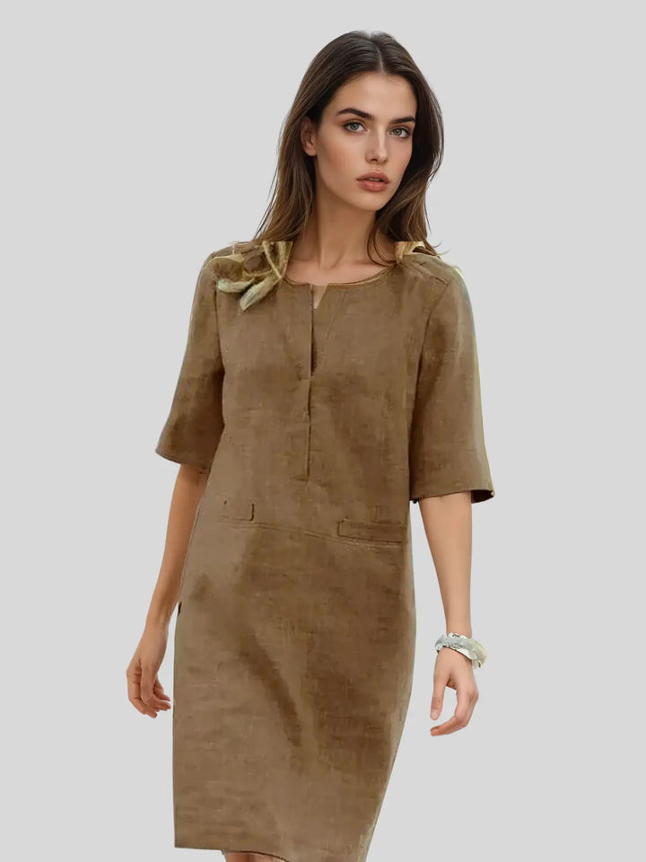 Veosiaxa Sommer Midi Kleid – Hauzini