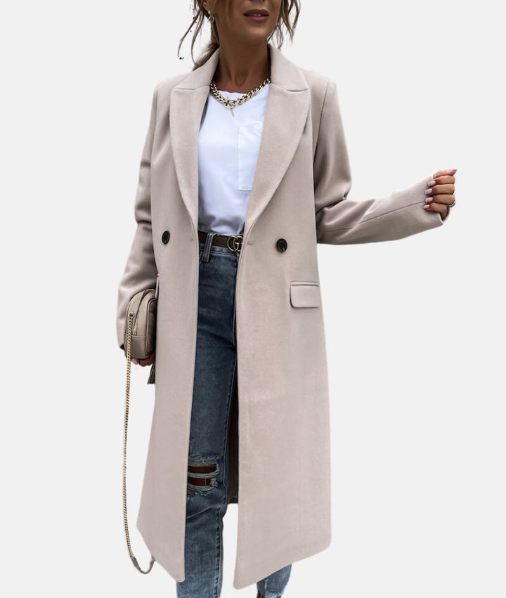 Soorasa | Manteau long avec col