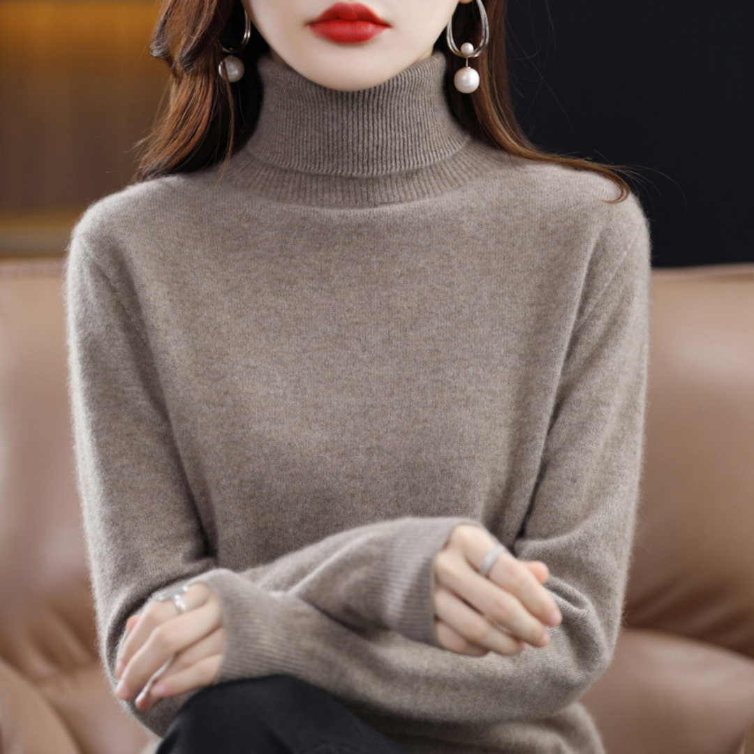 Siinana | Pull col roulé élégant pour femmes