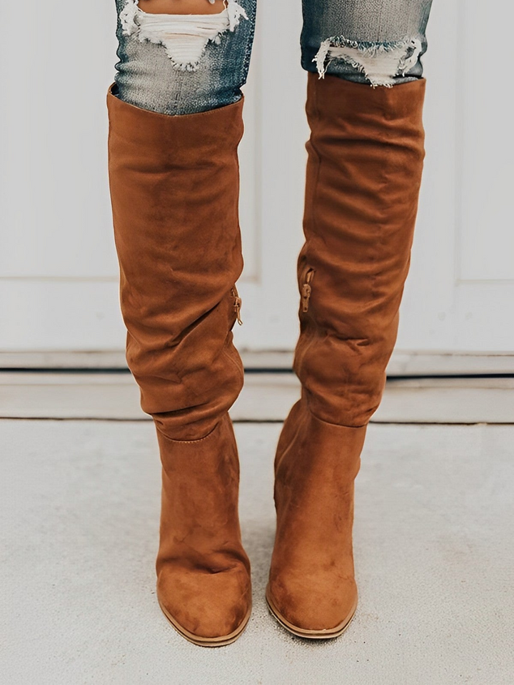 Vievala | Bottes hautes élégantes à talons pour femmes