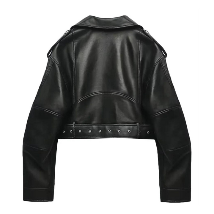 Naevasa | Veste Slim En Cuir Pour Femmes