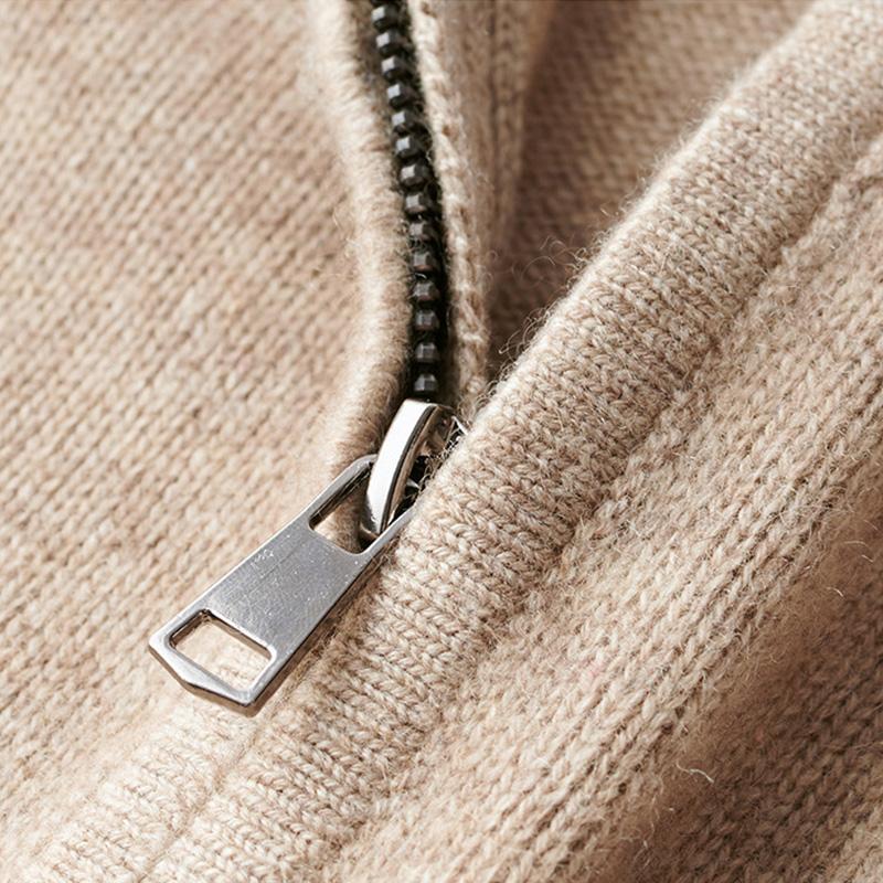 Oanax | Pull zippé moderne pour hommes