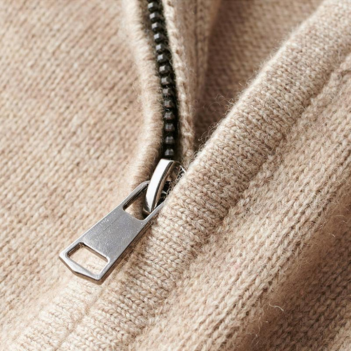 Oanax | Pull zippé moderne pour hommes
