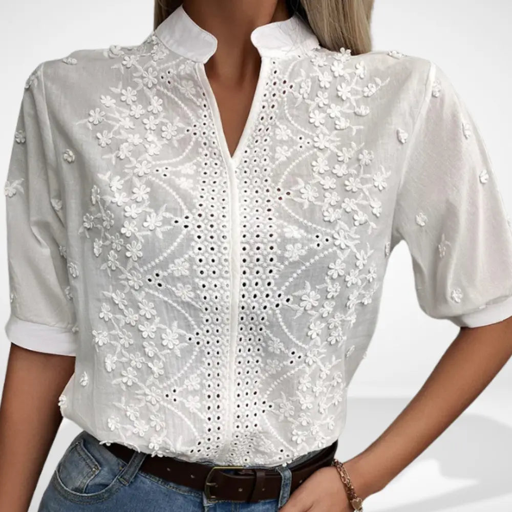 Soellela à broderies florales délicates pour Femmes – Merle