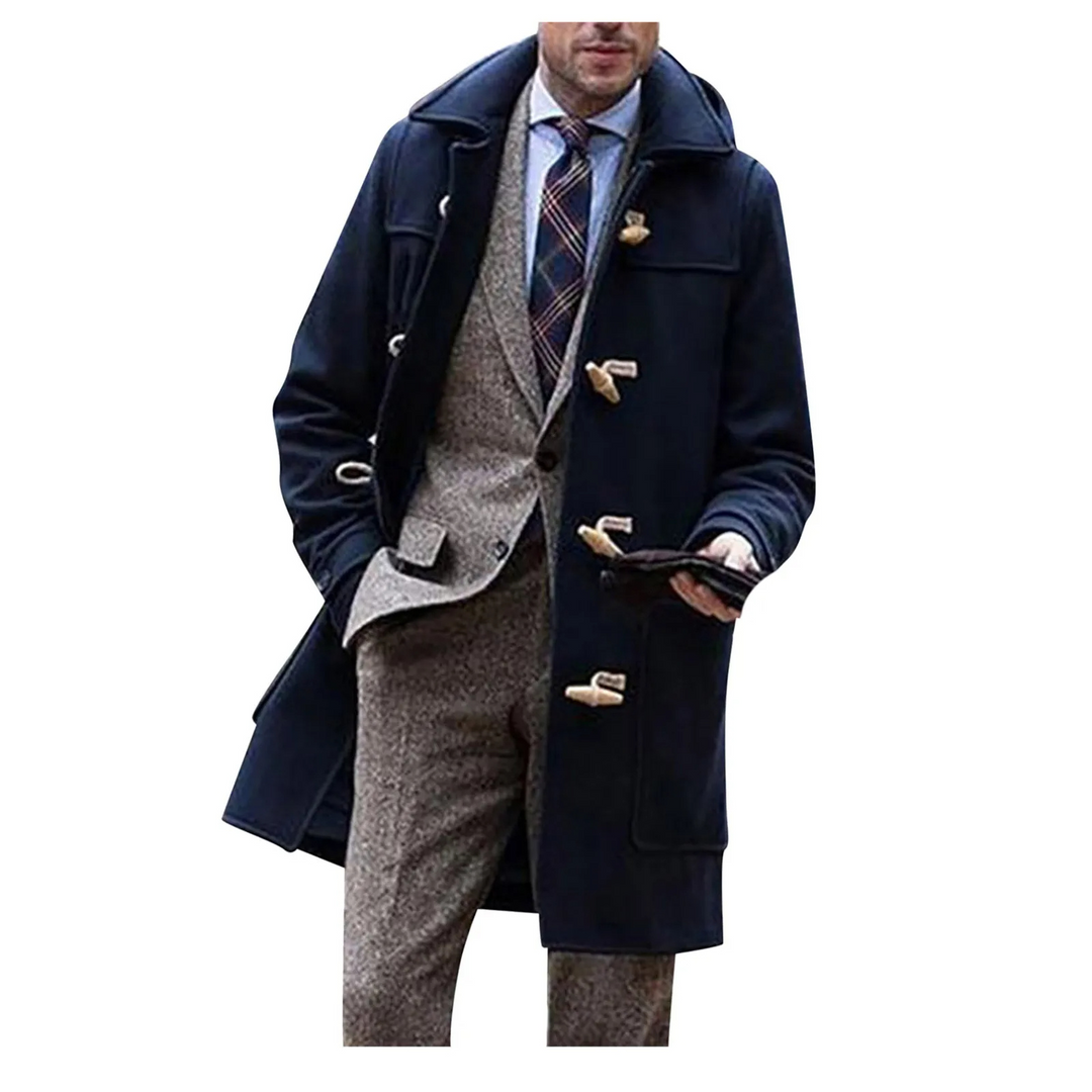 Vaorar | Manteau classique en laine homme