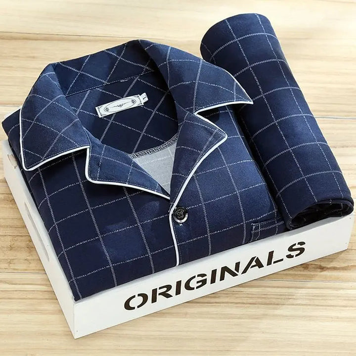 Neorar | Pyjama rayé élégant et confortable pour hommes