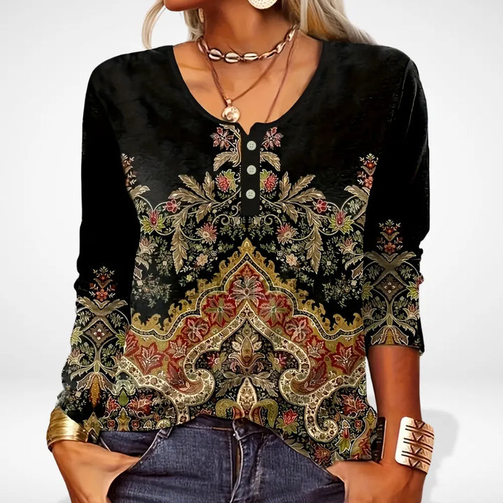Saonnara à motif éclaté multicolore pour Femme – Thelle