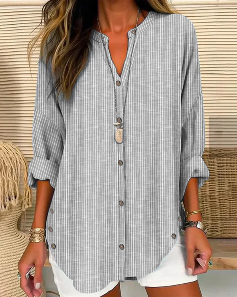 Leirama | Chemise à rayures à la mode pour hommes